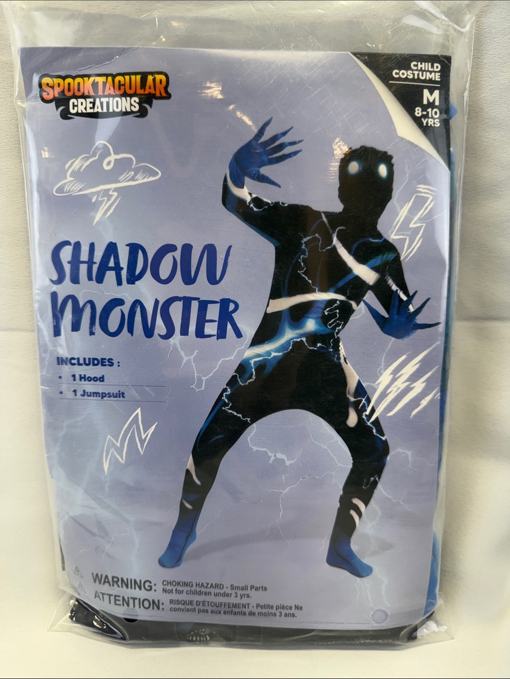 New Kids Shadow Monster SZ Med 8-10